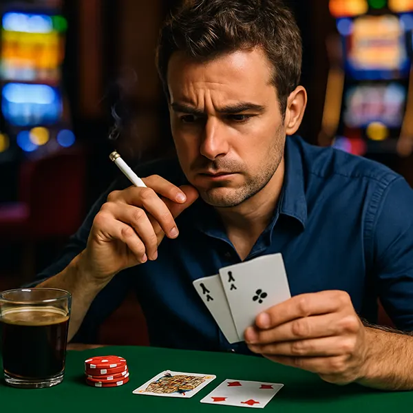 Mental focus in casino